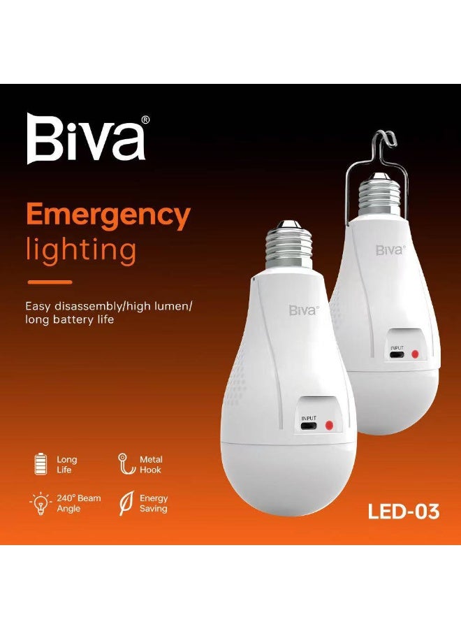 Rechargeable LED Bulb