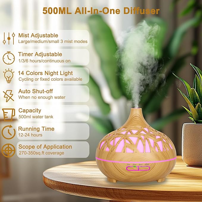 Wooden Aroma Diffuser