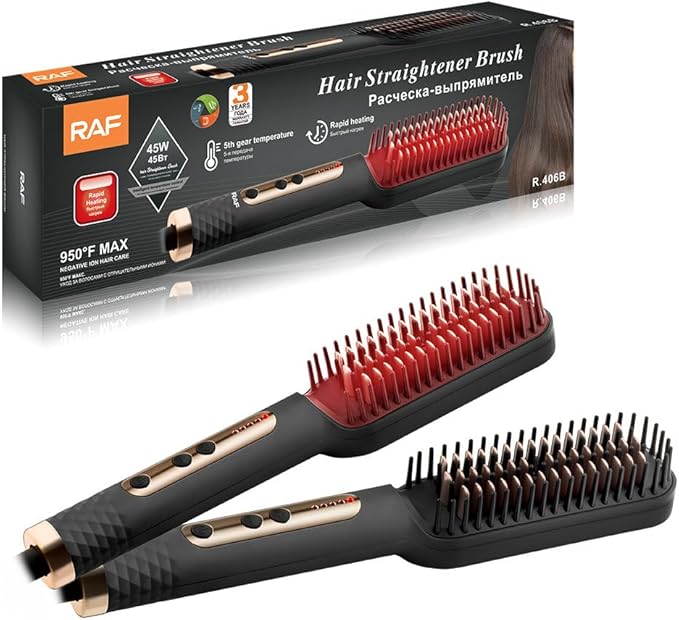 Hair Straightener Brush