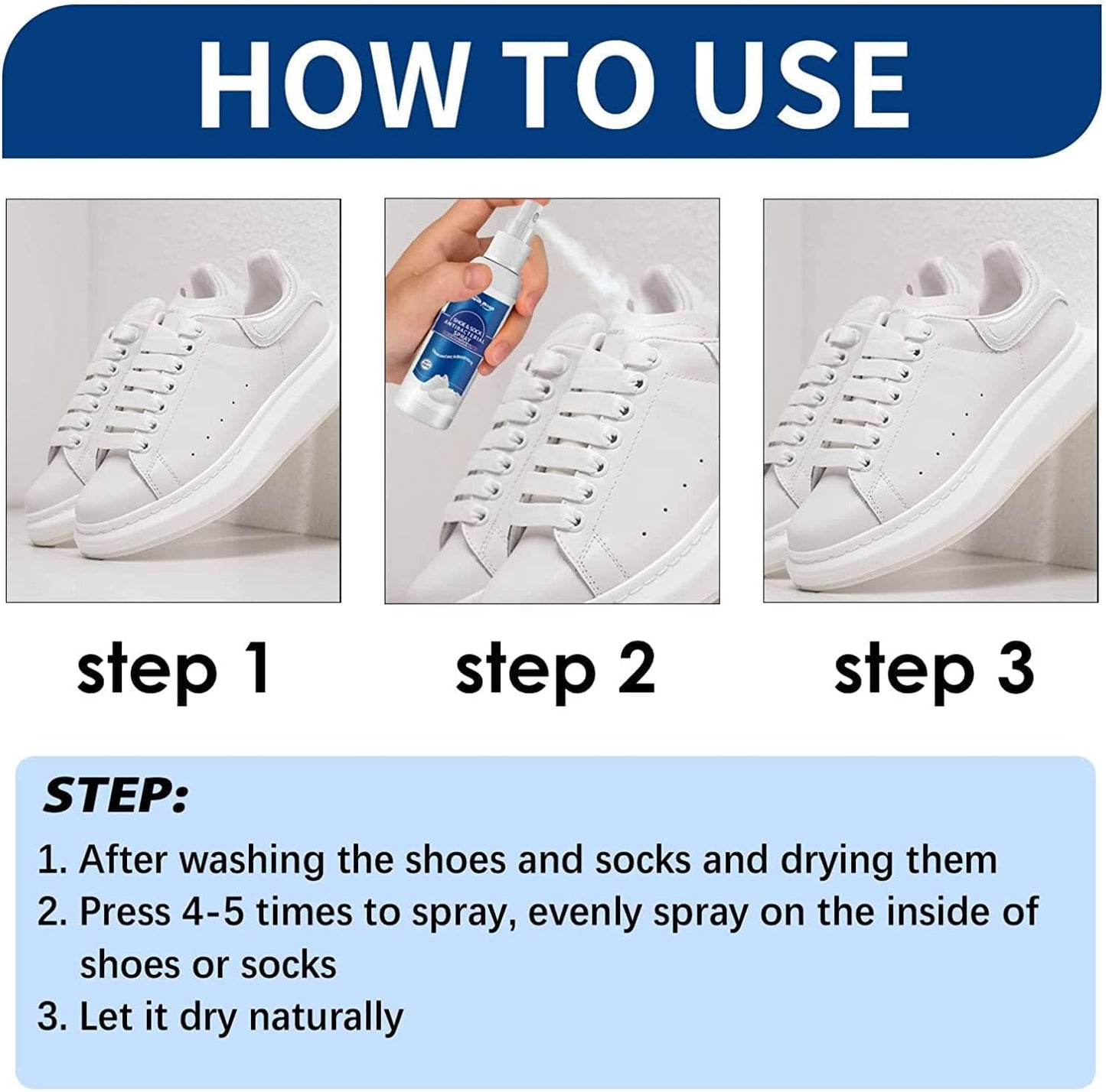 Shoe Deodorizer Spray