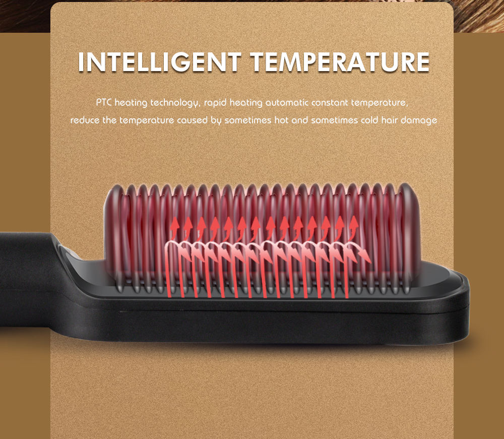 Hair Straightener Brush