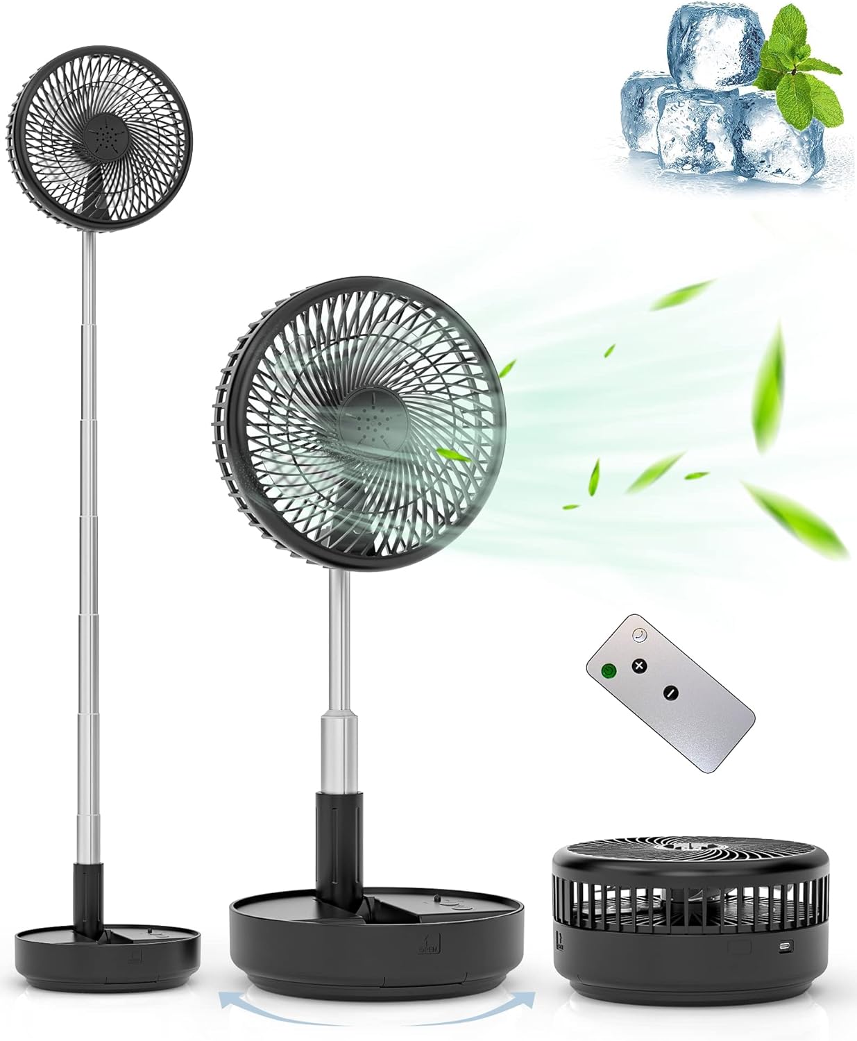 Folding Rechargeable Fan