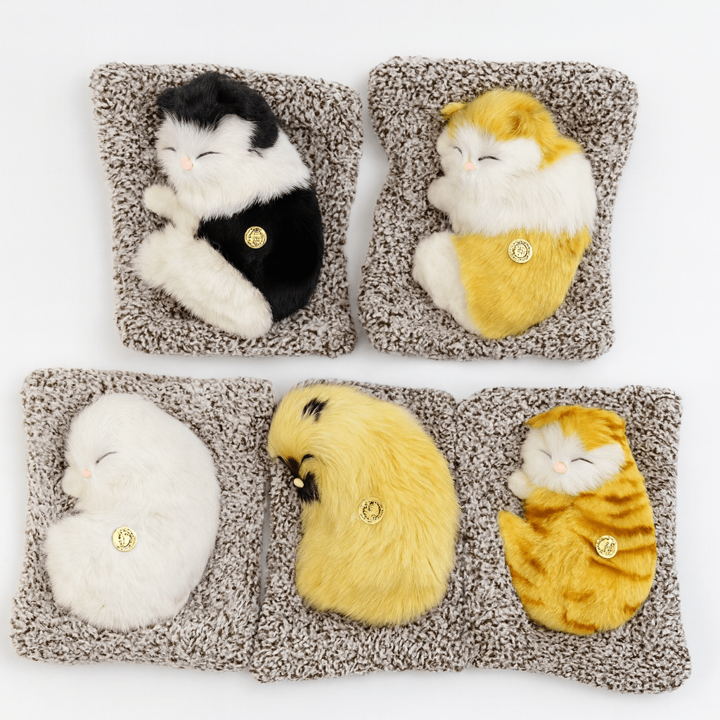 Sleeping Cat Plush