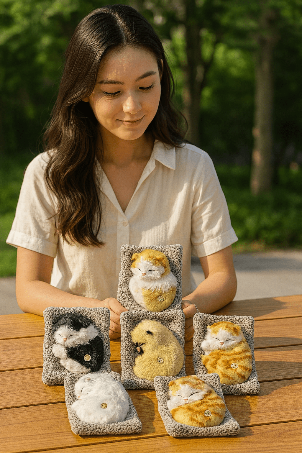 Sleeping Cat Plush